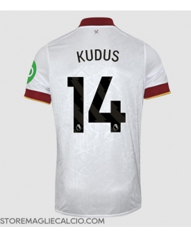 West Ham United Mohammed Kudus #14 Maglia Gara Terza Repliche 2024-25